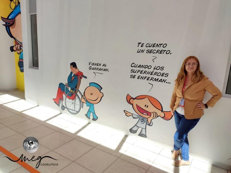Fotografía de Dolores Saguier responsable de RRHH del Hospital Garrahan. Ella es integrante del staff de Meg Consultora Laboral